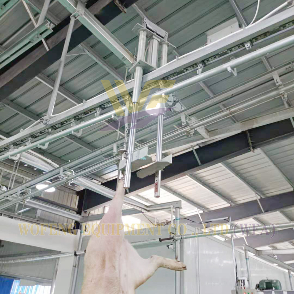 Pig Slaughterhouse Equipment Carcass Unloading Device Hog Butcher
