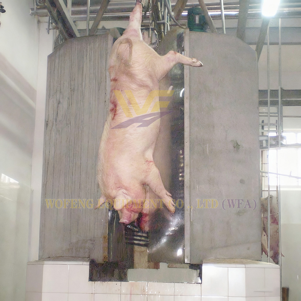Pig Meat Processing plant Carcass Polishing Machine Compact Slaughter Machine Line