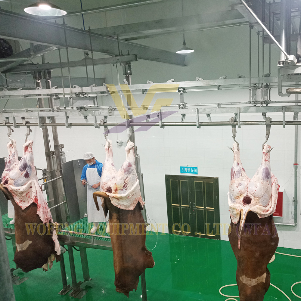 WFA Factory Cattle Abattoir Slaughtering Line Configuration